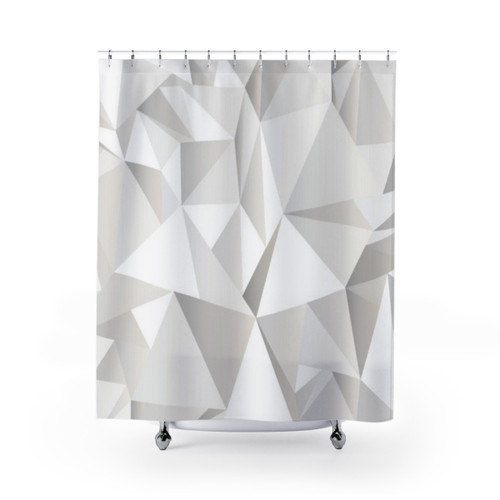 Grey Shower Curtains - Modern Bathroom Decor