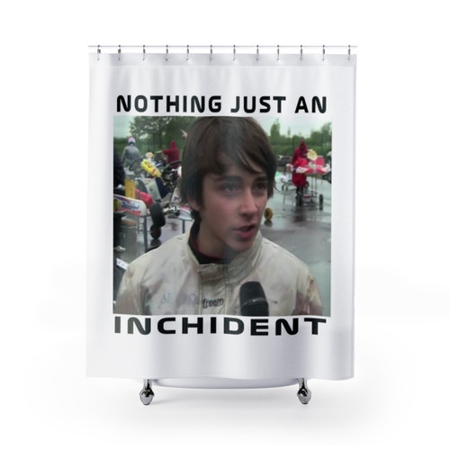 Charles Leclerc Formula 1 Shower Curtains