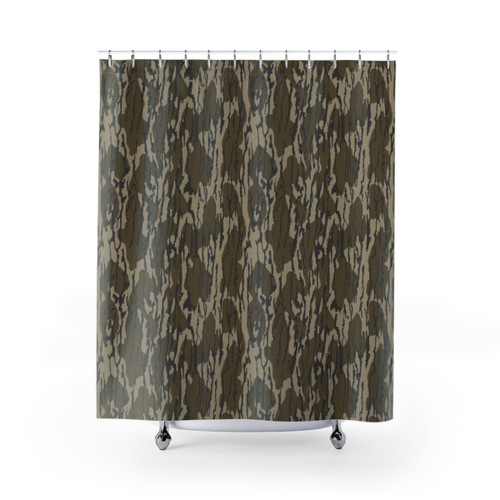 Mossy Oak Bottomlands Camo Shower Curtains