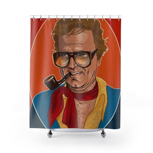 Charles Nelson Reilly Themed Shower Curtain