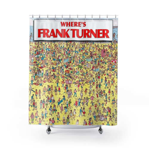 Where's Frank Turner? Shower Curtains