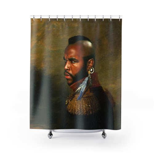 Mr. T Replaceface Shower Curtains