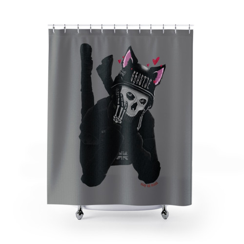 Kawaii Simon Ghost Riley Shower Curtains