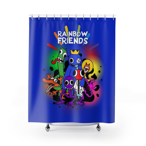 Rainbow Friends Shower Curtains
