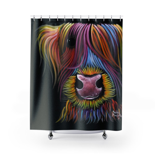 Highland Cow Shower Curtains