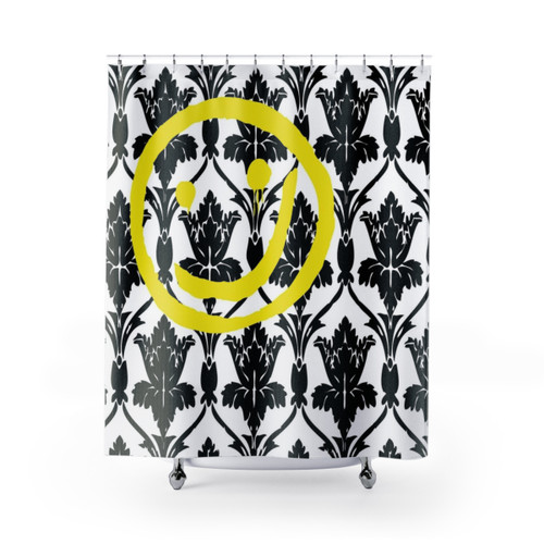 Sherlock Wallpaper Design Shower Curtains
