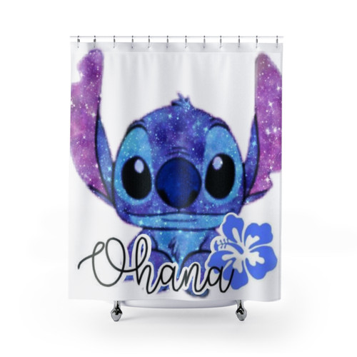 Lilo and Stitch Themed Shower Curtain
