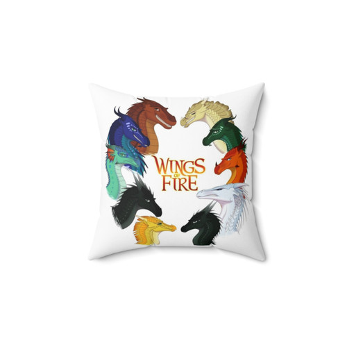 Wings of Fire All Together Pillow featuring fan-favorite characters
