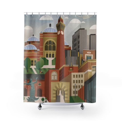 University of Birmingham Shower Curtain