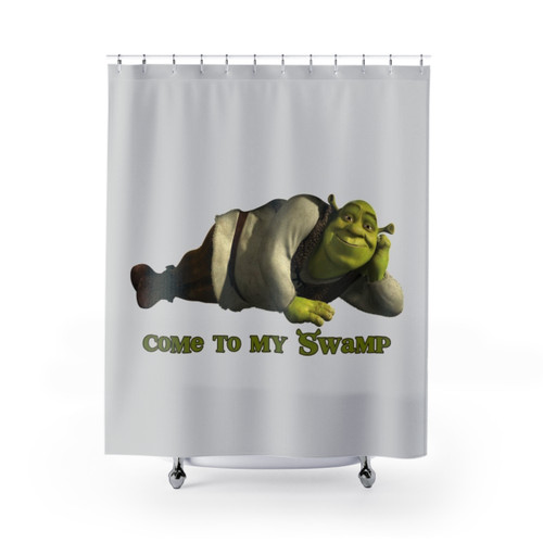 Shrek Themed Shower Curtains - Funny Movie Meme