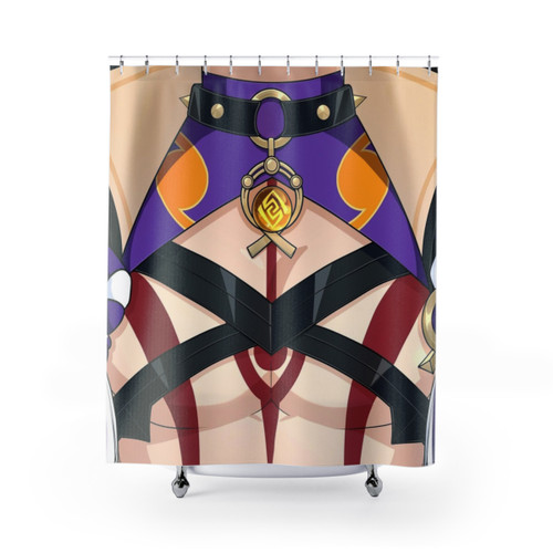 Itto Tiddies Anime Shower Curtain