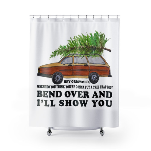 Griswold Family Christmas Shower Curtains