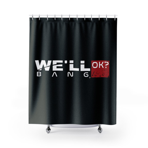 Mass Effect Meme Shower Curtains