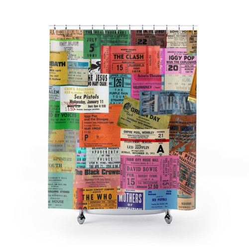 I Miss Concerts Shower Curtain