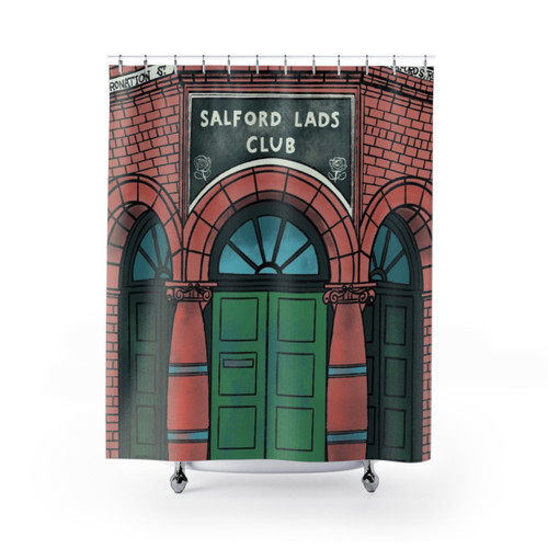 The Smiths Salford Lads Club Shower Curtain