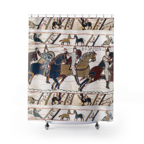 Bayeux Tapestry Battle of Hastings Shower Curtain