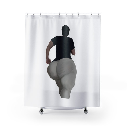 JERMA DUMPTRUCK Shower Curtains - Funny Bathroom Decor