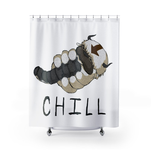 Chill Appa Avatar Shower Curtains