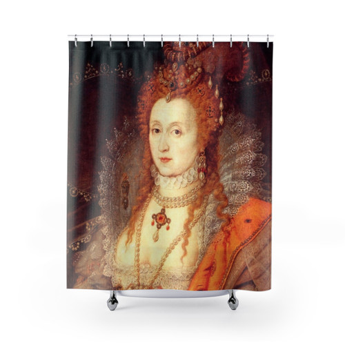 Elizabethan Portrait Shower Curtains