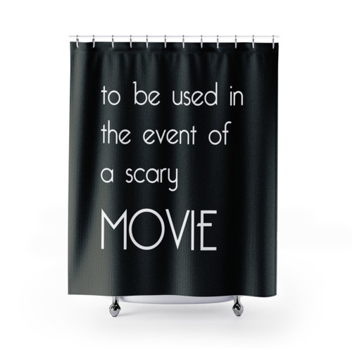 Scary Movie Themed Shower Curtains