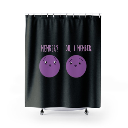 Member Berries Southpark Fanart Print Shower Curtain