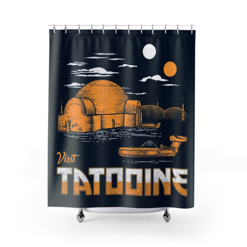 Tatooine Shower Curtains - Bring the Desert Planet to Your Bathroom
