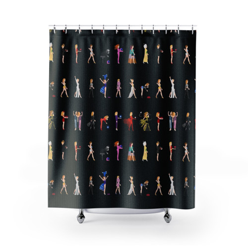 Kylie Minogue Evolution Shower Curtains