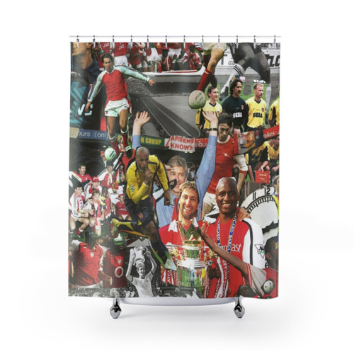 Arsenal FC Retro Shower Curtains