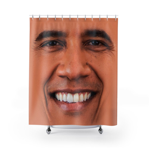 Obama Shower Curtains - Unique Bathroom Decor