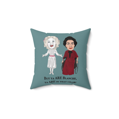 Whatever Happened to Baby Jane Inspired Pillow by Bette Davis & Joan Crawford
