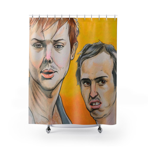 Its Always Sunny in Philadelphia Themed Shower Curtain