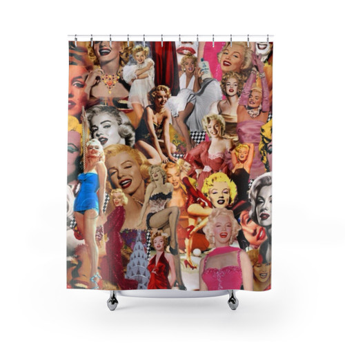 Marilyn Monroe Shower Curtain - Retro, Vintage, Iconic Design