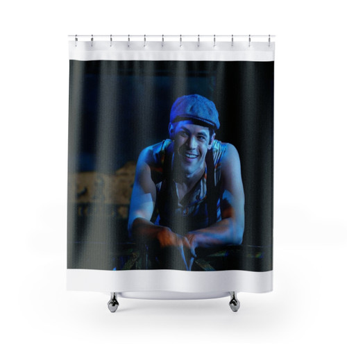 Newsies Themed Shower Curtain for Bathroom Decor