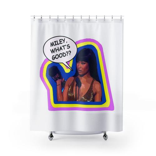 Miley Cyrus What's Good Shower Curtains