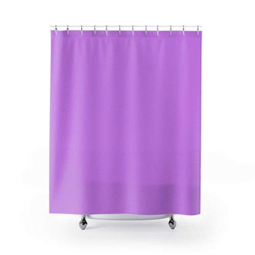 Bright Lilac Shower Curtain