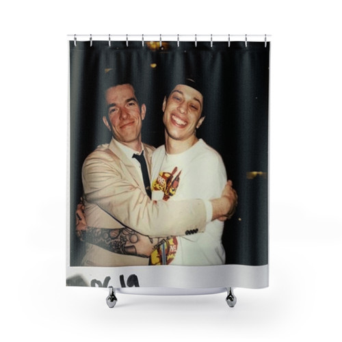 Pete and John Funny Shower Curtains