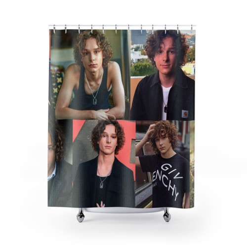 Mason Thames Collage Shower Curtains