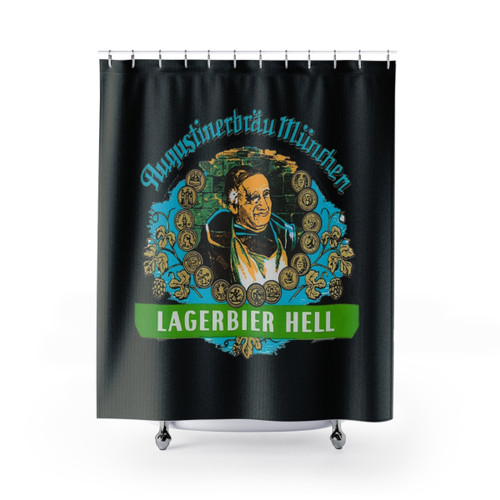 Augustiner Munich Beer Lagerbier Hell Shower Curtain