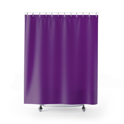 Vibrant Violet Mauve Purple Shower Curtain