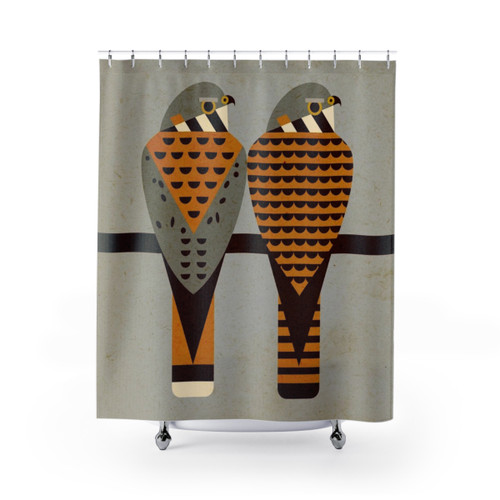 Kestrels Shower Curtains - Unique Graphic Designs