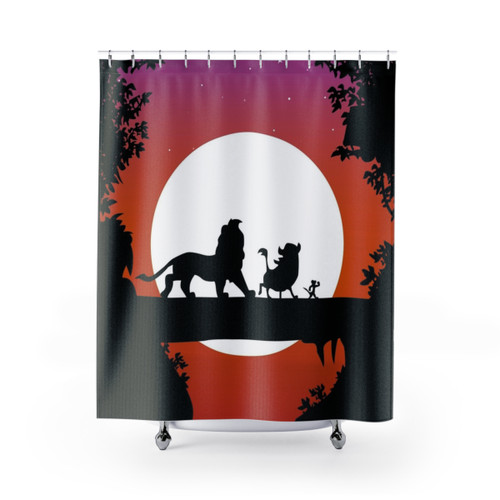 Hakuna Matata Disney Themed Shower Curtains