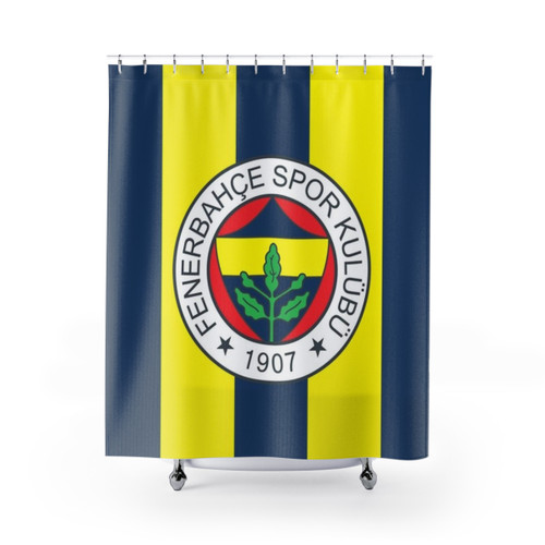 Fenerbahce 1907 Football Shower Curtains