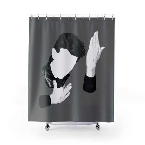 Herovid Shower Curtains with Retro Music Inspired Designs
