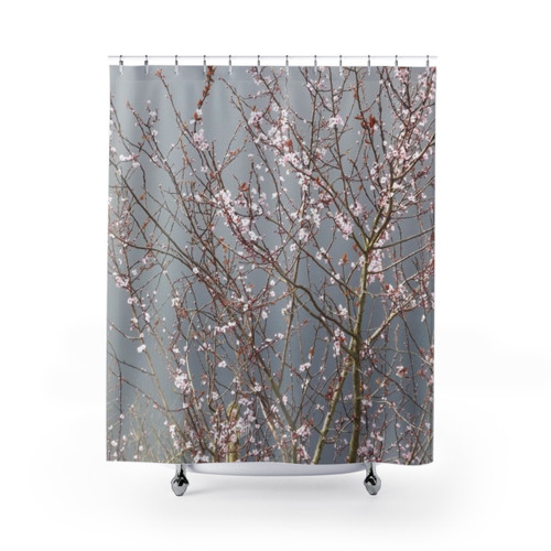 Cherry Blossom Shower Curtains