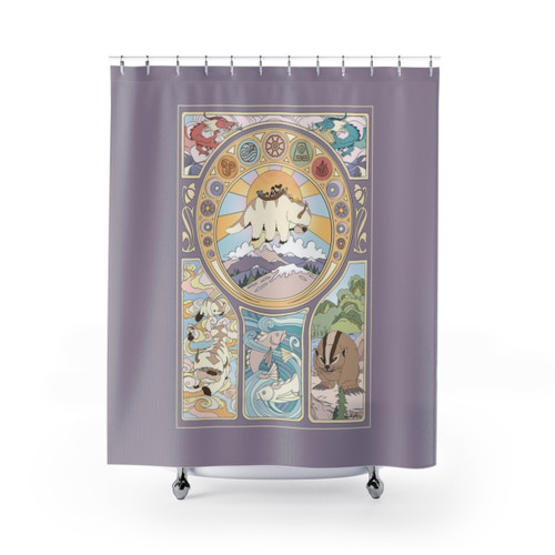 Avatar: The Last Airbender Themed Shower Curtain
