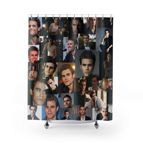 Paul Wesley Aesthetic Shower Curtains