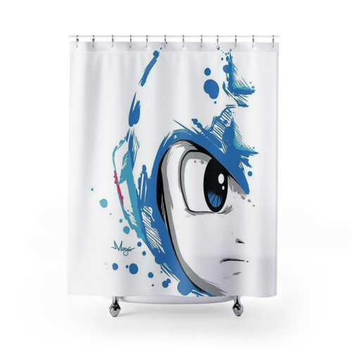 Megaman Capcom Shower Curtain