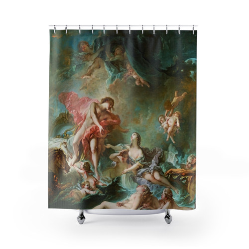 Francois Boucher The Setting of the Sun Shower Curtains