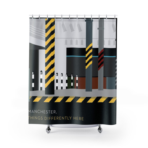 Hacienda Shower Curtains - Celebrating Manchester's Iconic Club Culture