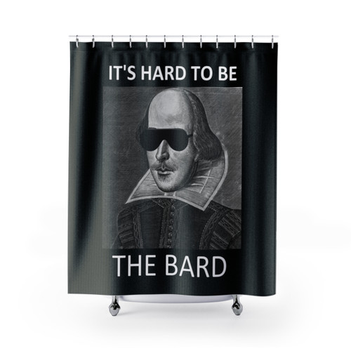 Bard Shower Curtains - Something Rotten Broadway Design